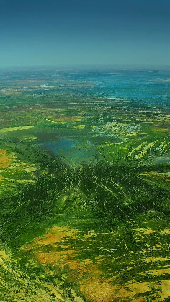 Um para&iacute;so de cores intensas