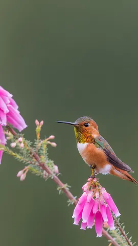 Pausa per un goccetto al fiore!