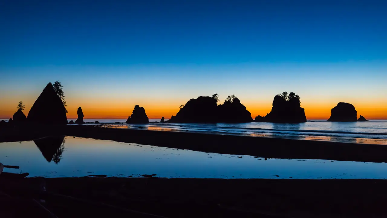 Os tons do p&ocirc;r do sol