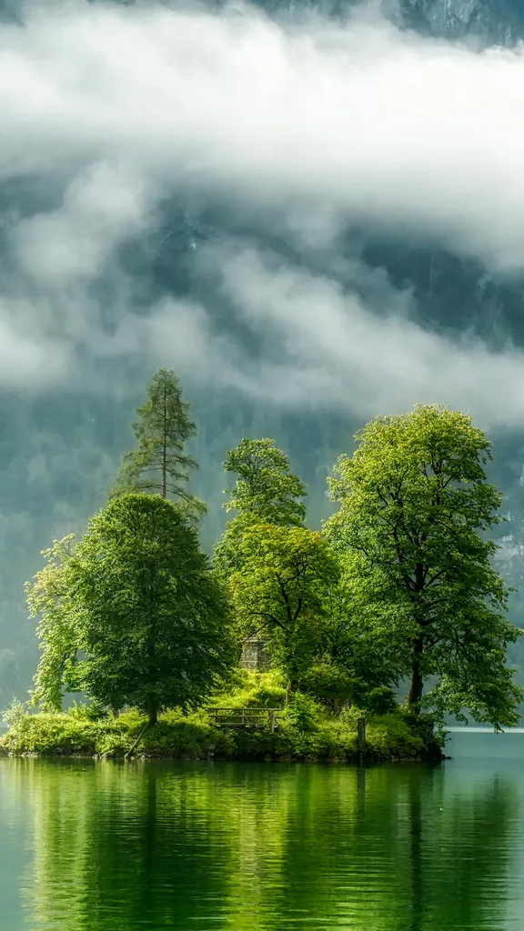 K&ouml;nigssee Lake, Bavaria, Germany