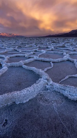 Salt flats in Badwater Basin, Death Valley National Park, California, USA