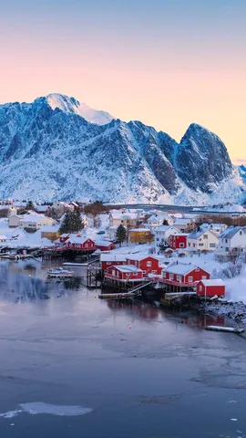 The fishing village of Reine, Norway