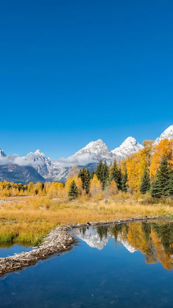 Wei&szlig;e Berge in weiter Ferne!