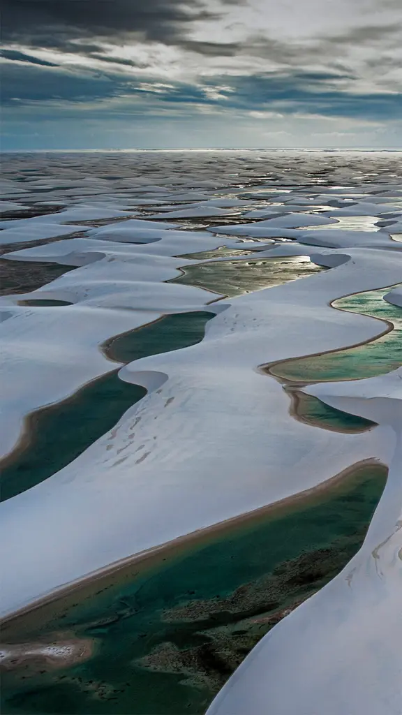 伦索伊斯马拉年塞斯国家公园，巴西巴雷里尼亚斯市