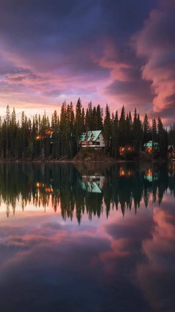 沉浸在大自然中