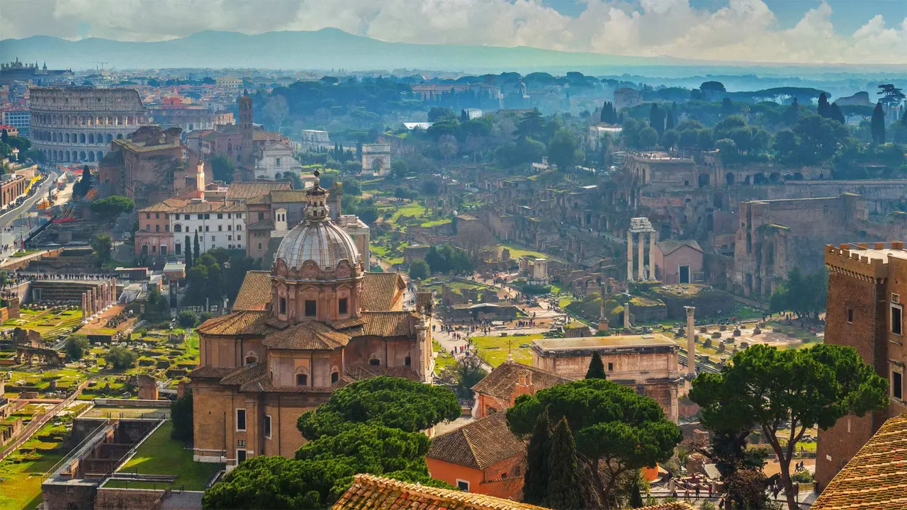 前往罗马广场的路上发生了一件趣事&hellip;&hellip;