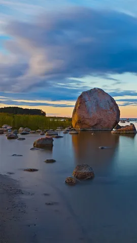 像湖一样的大海