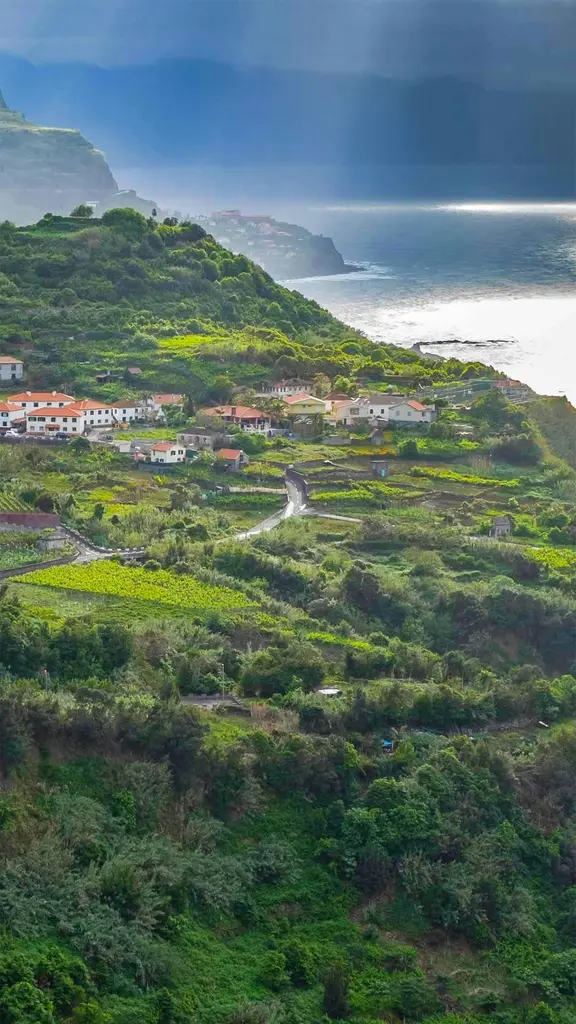 马德拉岛的北海岸，葡萄牙