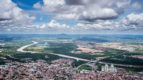A cidade verde e amarela