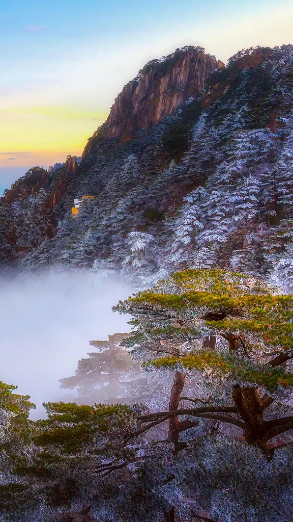 冬日里的壮丽美景