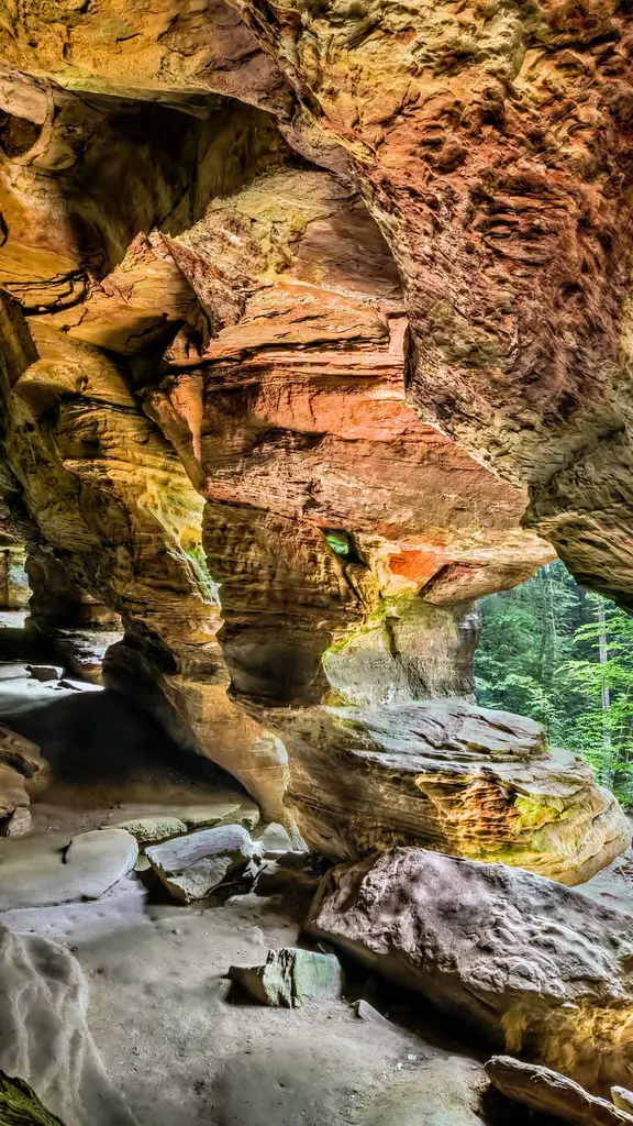 Rock House in Hocking Hills State Park, Ohio
