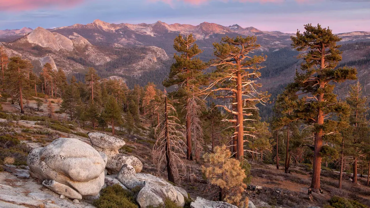 Clark Range, Sierra Nevada, Yosemite National Park, California, United States