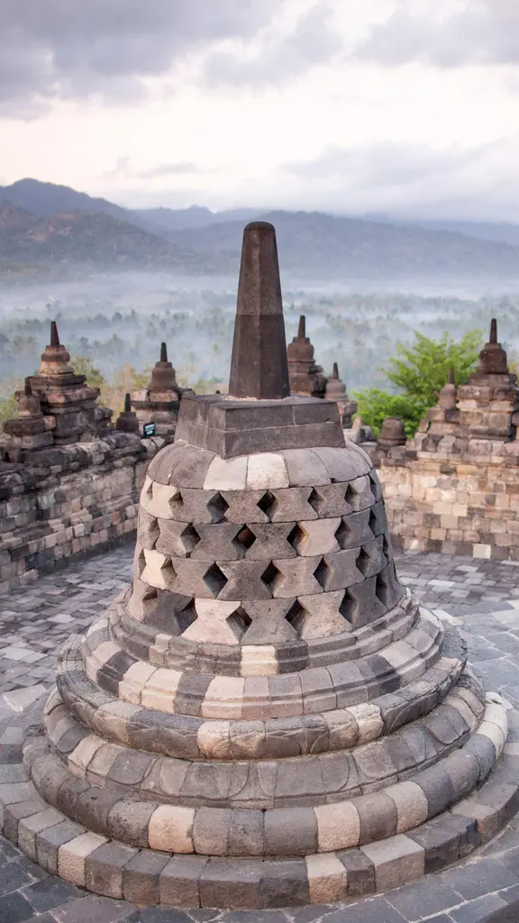 On the sacred mountain