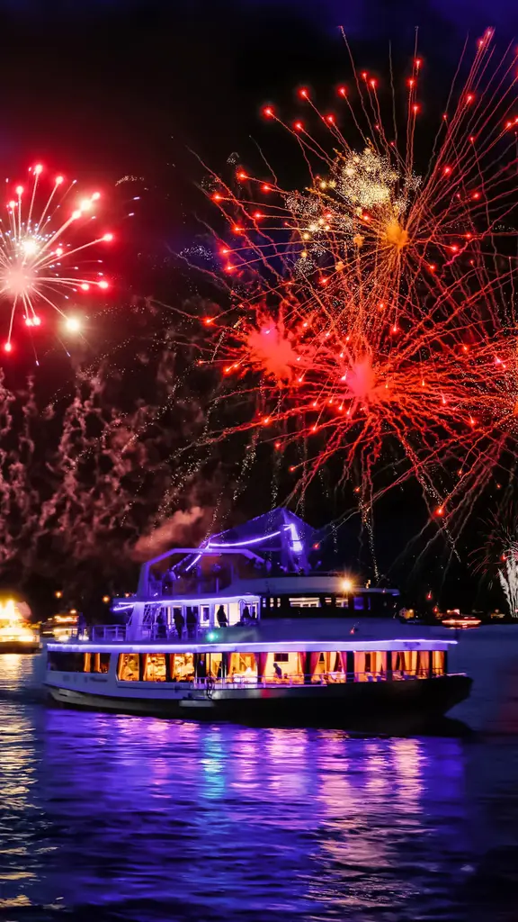 Ein sensationelles Feuerwerkspektakel