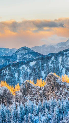 令人惊叹的山顶美景